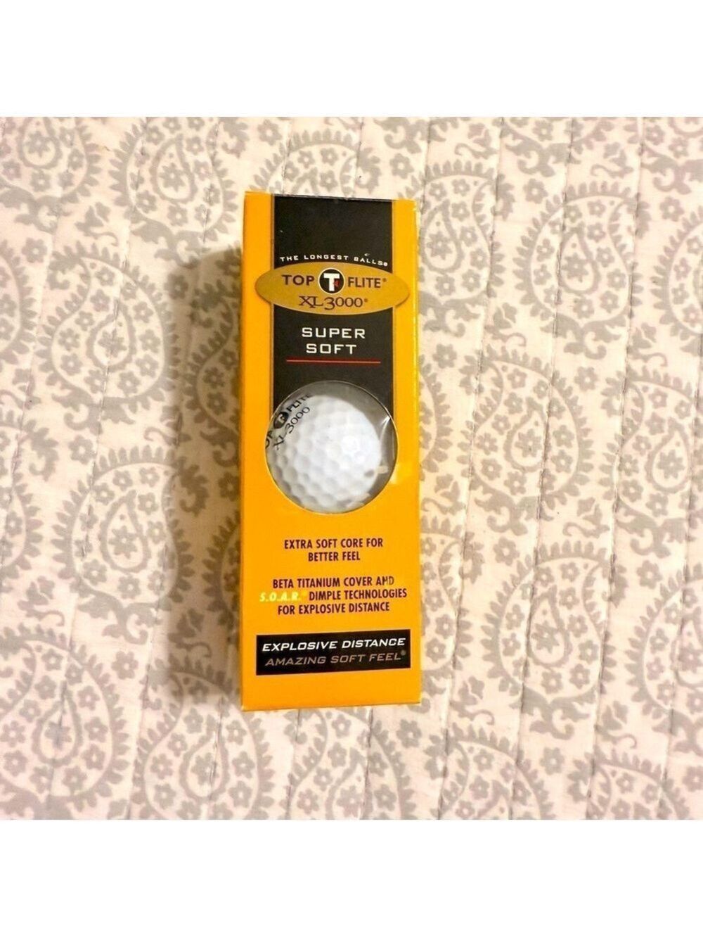 Top Flite XL 3000 Super Soft golf balls- 3pk